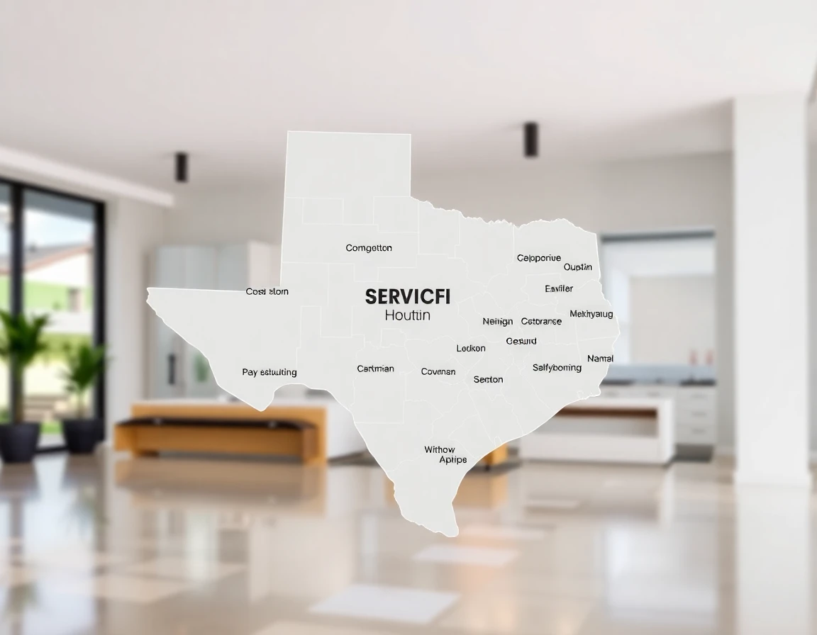 Roofing Service Areas Map