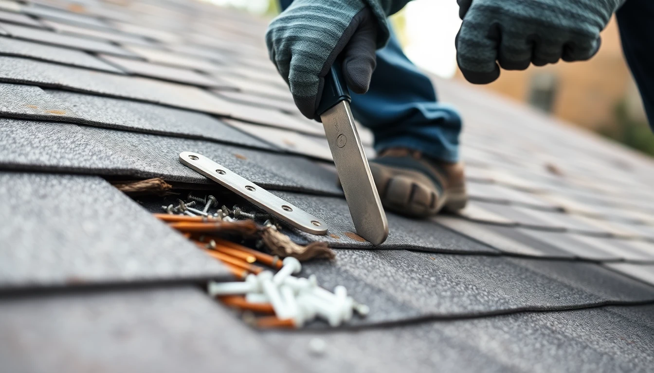 Emergency roof repair